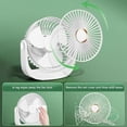thumbnail image 4 of Ultra - Quiet 5 - Speed Portable USB Fan | 360° Rotation, Removable Cover – Rechargeable for Office/Bedroom, 4 of 6