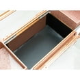 thumbnail image 4 of VER Beauty Hard Makeup Case, 4-Tier Nail Tech Travel Case, Rose Gold, 4 of 7