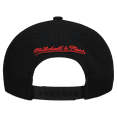 thumbnail image 4 of Men's Mitchell & Ness Black Carolina Hurricanes Retro Script Colorblock Snapback Hat, 4 of 4