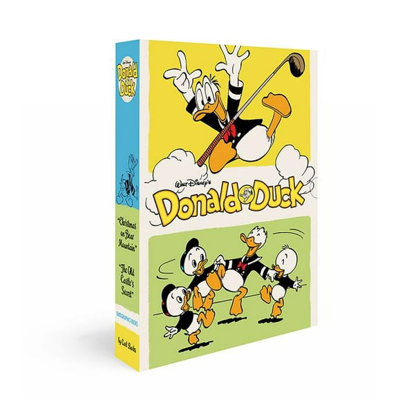 Complete Carl Barks Disney Library Walt Disney's Donald Duck Gift Box Set: Christmas on Bear Mountain & the Old Castle's Secret: Vols. 5 & 6, Book 0, (Hardcover)