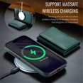 thumbnail image 3 of MAGKING Case For iPhone 17 Pro , RFID Blocking, PU Leather,Compatible With MagSafe Detachable 2 In 1 Wallet With Multi-Card Slots,Magnetic Protective Cover,Green,For iPhone 17 Pro, 3 of 8