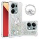thumbnail image 1 of Funda para Xiaomi POCO M6 Pro 4G con Brillo Líquido Flotante, Purpurina, Parachoques y Anillo Giratorio Soporte, 1 of 5