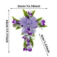 thumbnail image 2 of Up to 50% off Garland Easter Front Door Bow Flower Vine Decorative Door Wall Pendant, 2 of 3