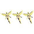 thumbnail image 2 of MasteelfCA 3Pcs Metal Goddess Brooch Pin Wing Lapel Pin Fashion Accessory Clothing Decoration, 2 of 8