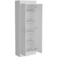 thumbnail image 2 of Kitchen Pantry Cabinet , White, Ideal For Keeping Items Organized White Engineered Wood, Modern And Practical Storage, 2 of 4