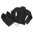 thumbnail image 4 of Joe Rocket 'RS-2' Womens Black Motorcycle Waterproof Rain Suit Medium, 4 of 5
