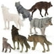 thumbnail image 3 of Juego de 7 figuras de lobo (juego de lobo B), 3 of 5