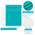thumbnail image 3 of Uxcell 54x19.7x0.05 Inch PU Leather Book Cloth, Soft Colored Faux PU Leather Sheets, Blue, 3 of 6
