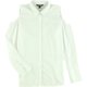thumbnail image 1 of Blusa con botones de popelina Ralph Lauren para mujer Blanca Extragrande, 1 of 1