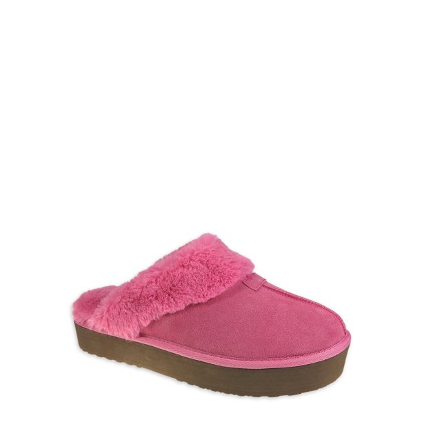 secret treasures classic suede clog slipper