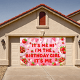 thumbnail image 2 of Strawberry Theme Birthday Banner Girl's Party Decor Red Letter Design for Birthday Celebration Kids Party Decoration Indoor Event, 2 of 9