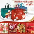 thumbnail image 3 of Bolsas de Regalo Navideñas TranquilBliss 16 Unidades Reutilizables de Tela No Tejida, 3 of 7
