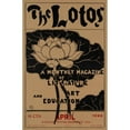 thumbnail image 2 of Arthur Wesley Dow 13x18 Gold Ornate Wood Frame and Double Matted Museum Art Print Titled - The Lotos, a Monthly Magazine of Literature and Art Education, April (1896), 2 of 4