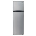 thumbnail image 2 of Arctic Chef, 10 Cu. ft Top-Freezer Apartment-Size Refrigerator, Stainless, 2 of 7