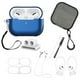 thumbnail image 1 of Funda Alto Brillo y Kit Accesorios Para airpods Pro 9 Piezas Gadget Collection Mx Azul Marino, 1 of 10
