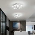 thumbnail image 3 of LED Ceiling Light, 22W Modern Ceiling Light, Acrylic Ceiling Lamp, Hallway Bedroom Bathroom Kitchen Living Room Home Outdoor Porch Chandelier, 3 of 5