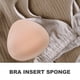 thumbnail image 5 of Inserto de sujetador esponja almohadilla de sujetador de sujetador extraíble insertos de sujetador de sujetador para prótesis de mastectomía, 5 of 5