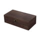 thumbnail image 5 of Caja de almacenamiento de madera mayimx Caja de madera Rústica con tapa con bisagras Pequeño organizador, 5 of 9