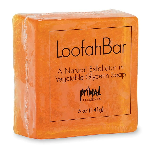 Primal Elements Sunrise Sunset Loofah Bar Jabón 5 onzas