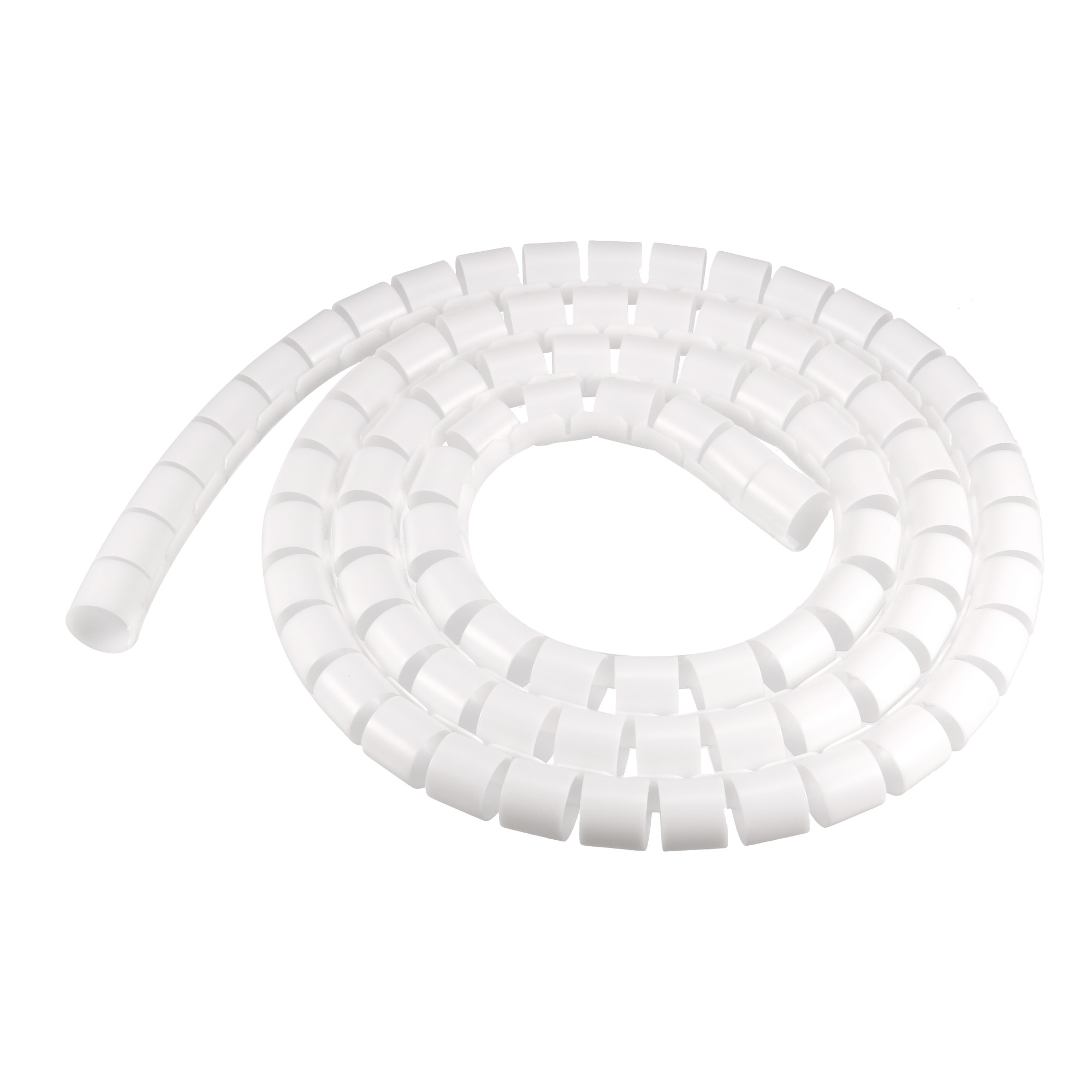Flexible Spiral Tube Wrap Cable Management Sleeve 20mmx22mm Computer