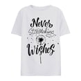 thumbnail image 4 of Delayuji Short Sleeve Round Neck T Shirt Fashion Top Lightweight Soft Casual Summer Outfit Clothes White Xxxl Polyester,Spandex Short Sleeve Shirts for Women, 4 of 4