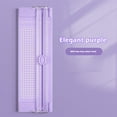 thumbnail image 6 of UttpKLBx Clearance Office Supplies Bidirectional Paper Cutter Paper Cutter A4 Paper Cutter Handheld Paper Cutter Manual Paper Cutter Office Paper Cutter Indoor Home Decor (Purple), 6 of 6