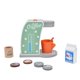 thumbnail image 1 of Juego de cafetera de simulación, juguete para cafetera, Mini cafetera de madera, juguete de cocina de madera, multifuncional, 1 of 8