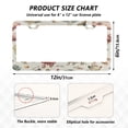 thumbnail image 2 of Aluminum License Plate Frame 2 Pack Car Exterior Accessory Car Tag Holder for Front Rear Plates Cars Decor Watercolor Farm Animals, 2 of 7