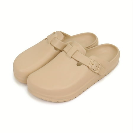 

Comfy Mens Solid Color EVA Slip-On Clogs - Breathable Non-Slip Lightweight Durable and Easy to Wear - Perfect for Daily Casual Outdoor Activities in Spring and Summer