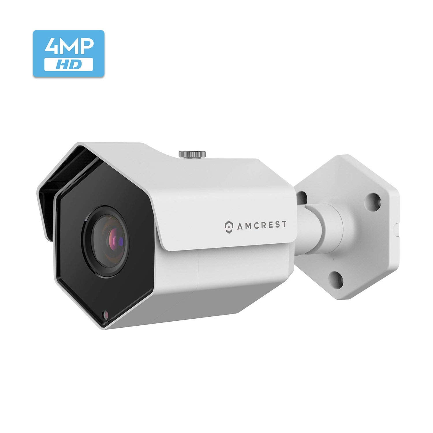 Amcrest UltraHD 4MP Outdoor POE Camera 2688 X 1520p Bullet IP Security ...