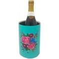 thumbnail image 7 of RAZ Utensil Crock Holder Wine Bucket Stainless Steel Decorative Colorful Floral Design By Paul Brent (Bucket), 7 of 7