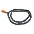 thumbnail image 3 of The Bead Chest 108 8mm Black Bone Mala Beads - Handmade Fair Trade Nepal Prayer Rosary Beads Necklace for Mediation, Yoga, Jewelry Making, Crafts, 3 of 4