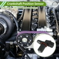 thumbnail image 2 of Unique Bargains No.13627839138 Crankshaft Position Sensor for BMW 540I 1997-2003 Sturdy Black Engine Crank CKP Sensor Metal Plastic 1 Pc, 2 of 6