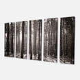 thumbnail image 2 of Beautiful Misty Forest in the Autumn - Forest Canvas Art Print, 2 of 3