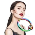thumbnail image 3 of GUANGHONG Nose Ring for Piercing 20 Gauge Gold Spiral Nose Rings Hoops for Body Piercing Stainless Steel Water Drill Nose Ring for Women Nose Ring Hoop Set Nose Ring without Piercing 20 Gauge Nose Rin, 3 of 3