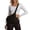 Black, variant on XQWJWLA Crossbody Bag for Women Stylish Casual Corduroy Crossbody with Zipper Closure and Adjustable Strap for Everyday Use and Travel