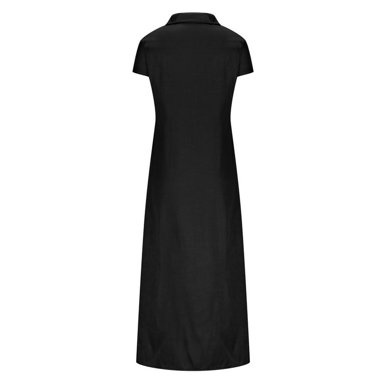 maxi shirt dress in 5xl Maxi Shirt Dress S-5XL - Platinum Plaza Shop 313 Same Day Delivery