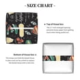 thumbnail image 5 of Tissue Vegetable Quiche Box Cover Holder, Square by Xecao - Leather Decorative Organizer for Tabletop, Bathroom, Car, Office, 5 of 8