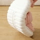 thumbnail image 4 of Zapatos Sin Cordones para Mujer Pantuflas Con Banda Cruzada Felpa Acogedoras Suministros El Antideslizantes, 4 of 9