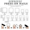 thumbnail image 3 of Spring Press on Toenails Short Square False Toe Nails False Toenail Full Covers Artificial Nails on Nails 24Pcs, 3 of 8