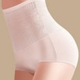 thumbnail image 2 of Puntoco Womens Panties Clearance High Waist Nice Buttocks Peach Buttocks Belly-Up Pants Buttocks Panties Rose Gold 6(XL), 2 of 5