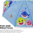 thumbnail image 4 of Nickelodeon Boys Umbrella and Poncho Raincoat Set, Baby Shark Boys Rain Wear For Toddler 2-3 Or Kids 4-5, 4 of 6