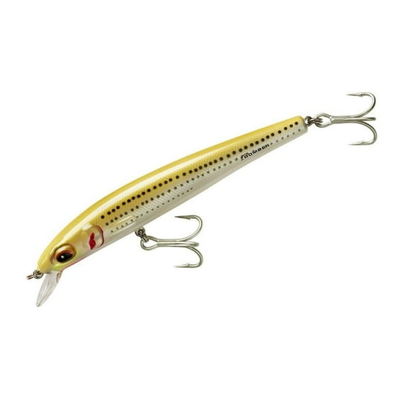 Bomber Long Shot Minnow Crankbait 6" Pearl Yellow 1 3/16 oz.