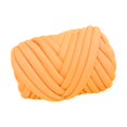 thumbnail image 2 of Hilo grueso de 250 g, hilo suave para tejer a mano de 20 m de longitud, hilo voluminoso, hilo tubular jumbo. Naranja, 2 of 9