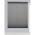 thumbnail image 2 of Linen Avenue Cordless Standard Light Filtering Cellular Shade 49 W x 84 H, Dark Grey (Arrives 1/4" Narrower), 2 of 8