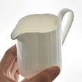 thumbnail image 3 of White Ceramic Milk Jug With Spout And Handle Multi-purpose Tea Dispenser Sauce Pot Gravy Boat, 3 of 6