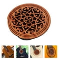 thumbnail image 6 of Wood Soundhole Cover Sound Buffer Soundhole Cover for 40/41 inch Acoustic Guitar, 6 of 8