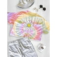thumbnail image 3 of Daisy Hand Drawn Doodle Tie Dye Spiral Women -Image by Shutterstock, Female XX-Large, 3 of 4