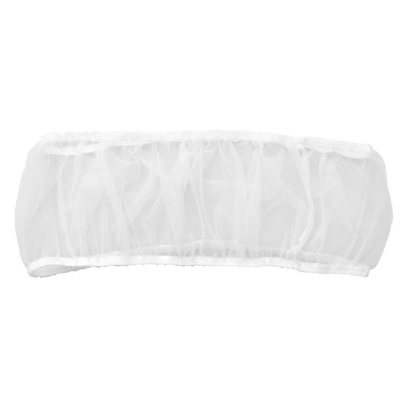 Productos para mascotas: Red de malla para atrapar pájaros, cubierta tipo concha para jaulas de pájaros, talla M (blanca)