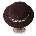thumbnail image 2 of Txlixc Fedora para niños con correas a cuadros Txlixc  moda, 2 of 7